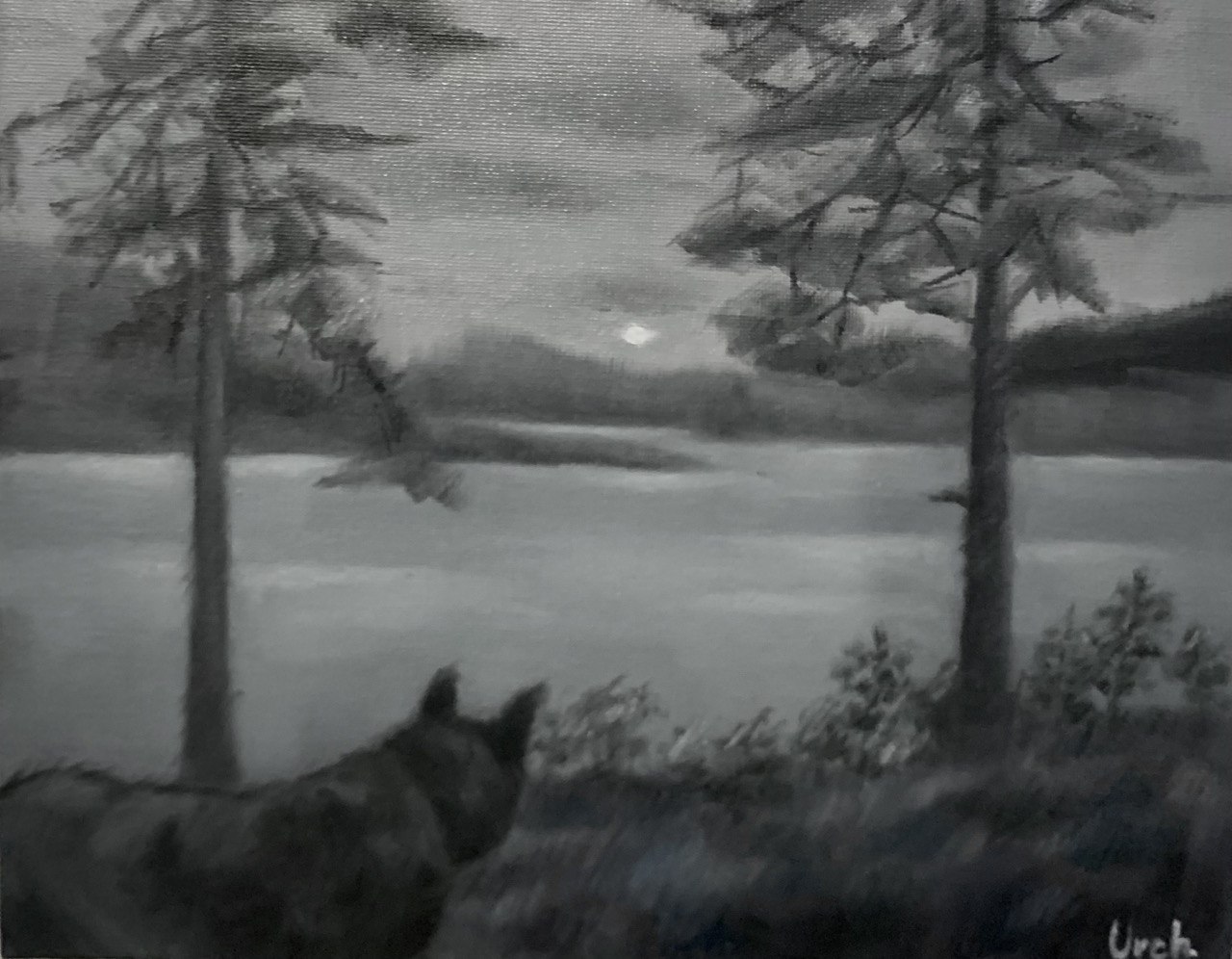 Landscape drawing